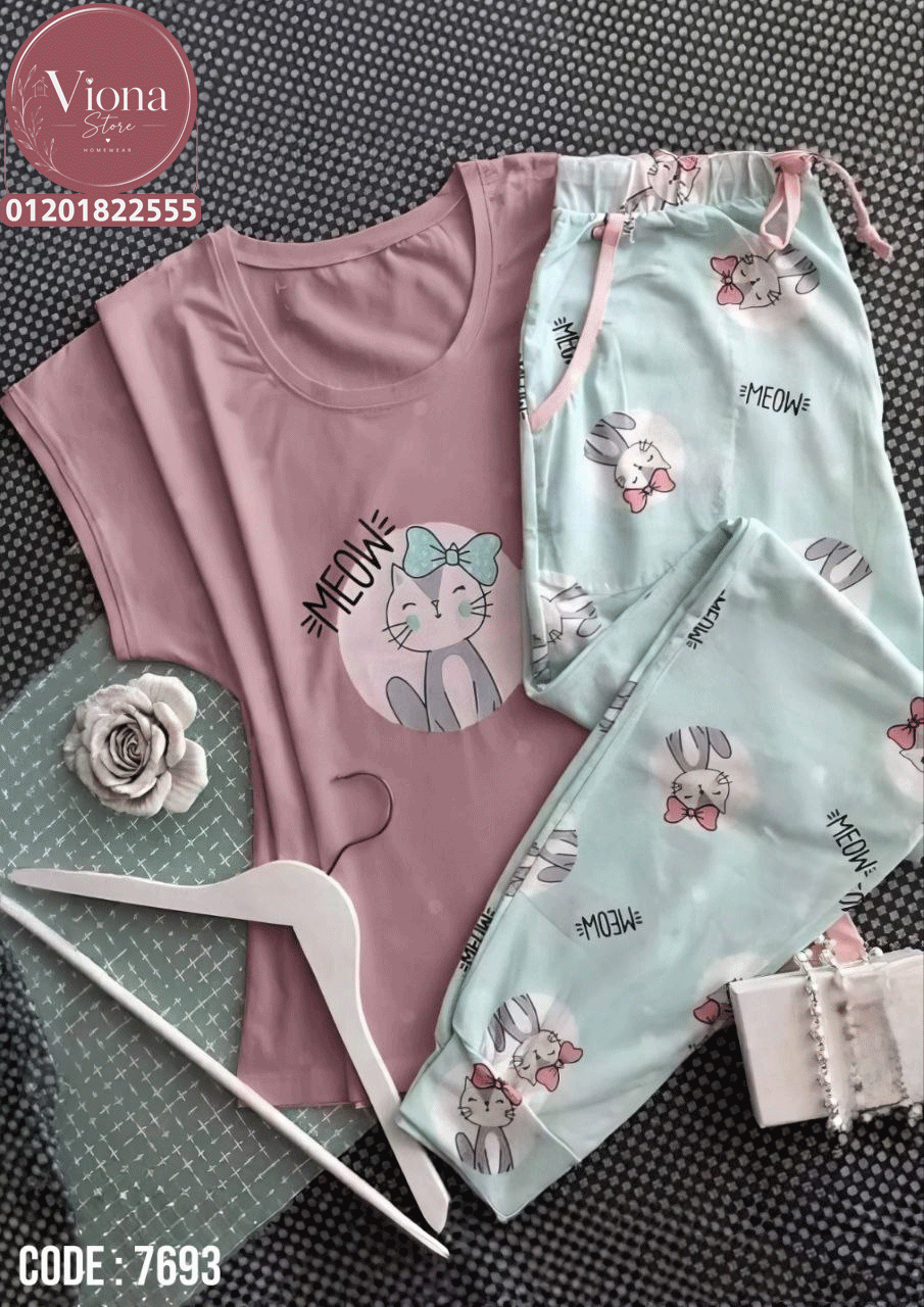 بيجامه بيتي كود 7693