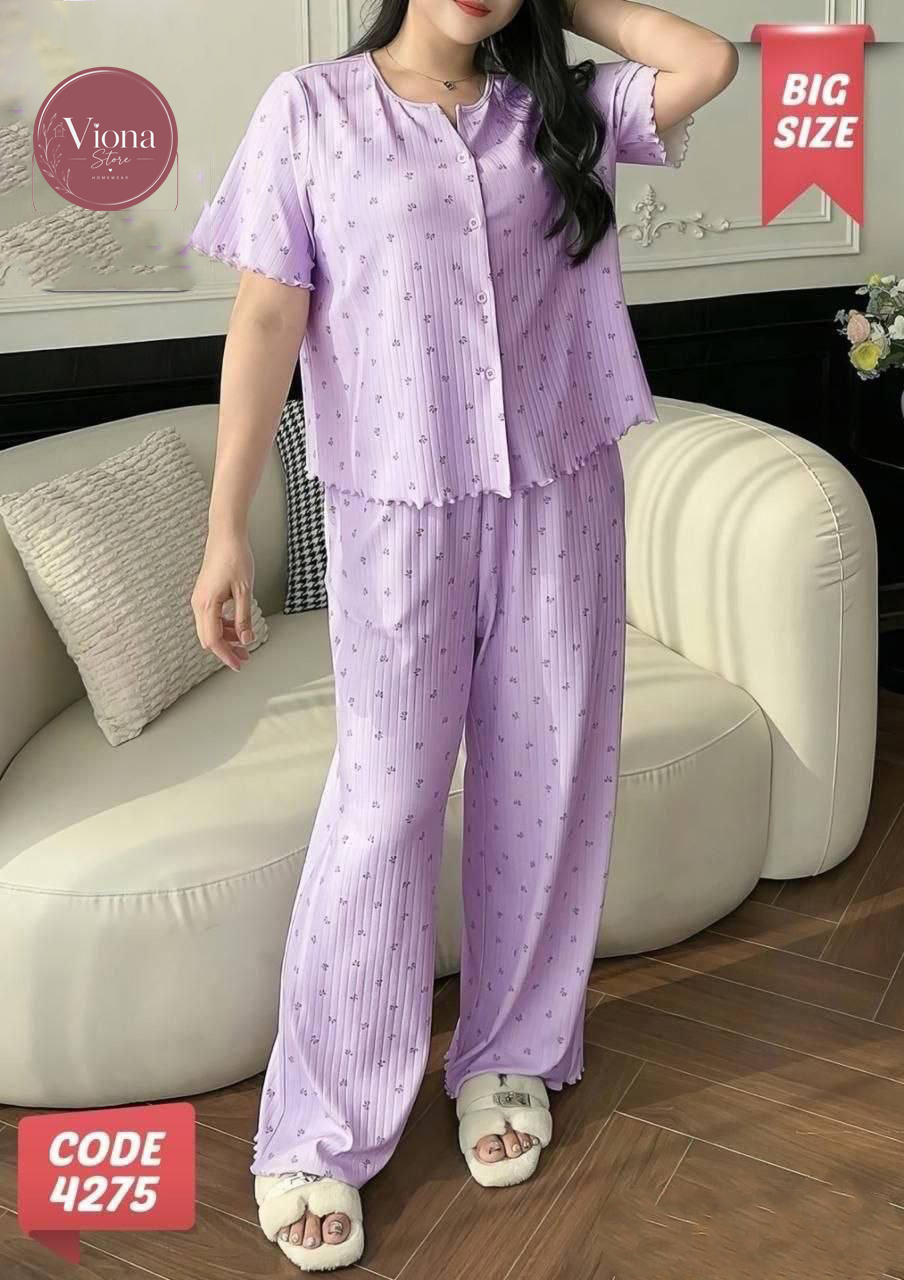 بيجامه بيتي زراير كود 4275