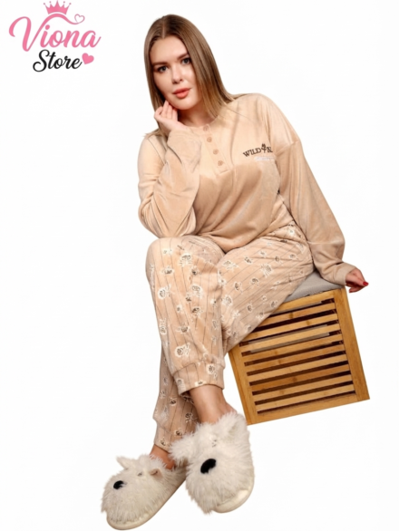 بيجامه شتوي كود 6426